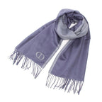 Dior Scarf Silk Double Face CD Logo