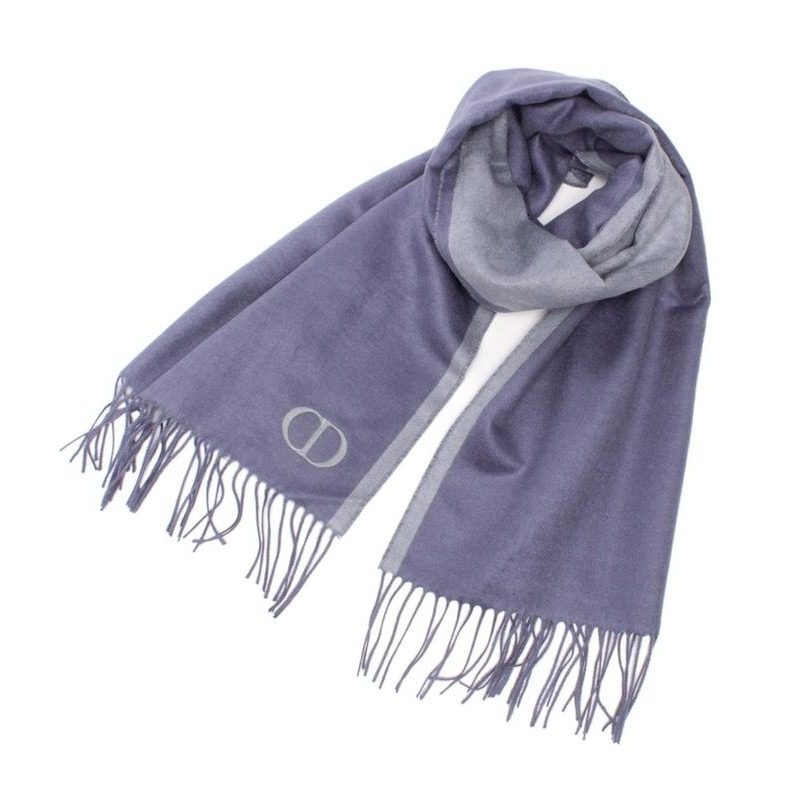 Dior Scarf Silk Double Face CD Logo