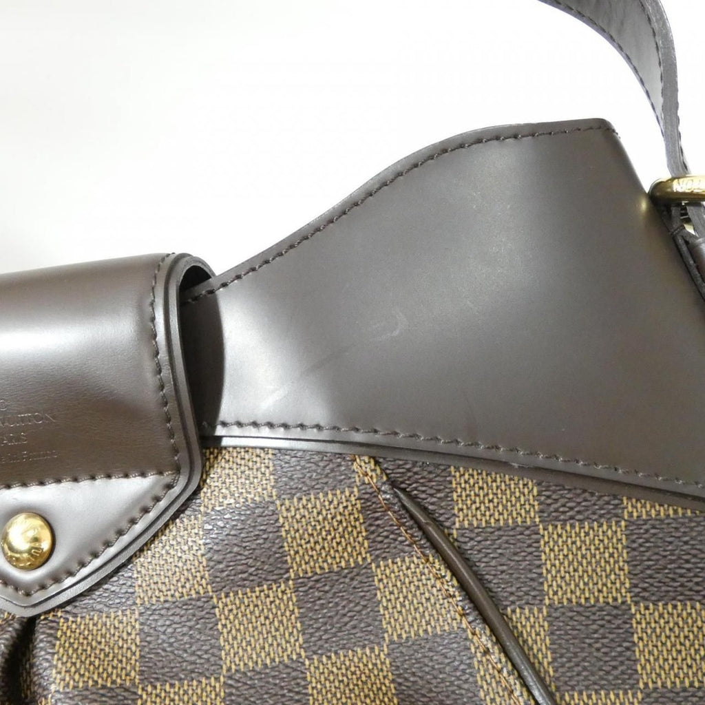 Louis Vuitton Damier Sistine MM Shoulder Bag — view 5