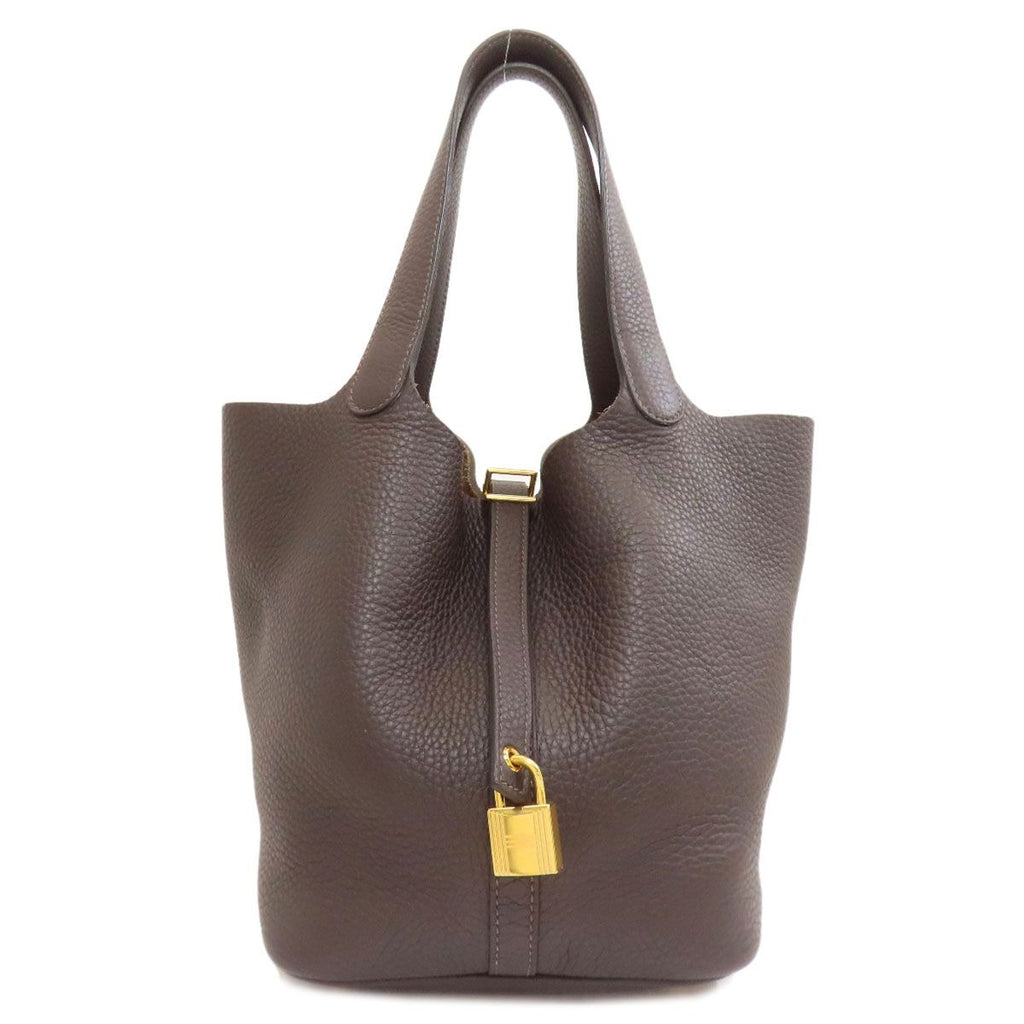 Hermes Picotin Lock MM Gold Handbag Taurillon
