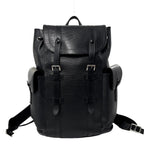 Louis Vuitton Super Christopher PM Epi Leather Backpack Black