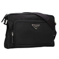 Prada 2 Vh190 Small Re-Nylon Saffiano Leather Shoulder Bag