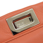 Fendi Mini Peekaboo Frill Shoulder Bag — view 6