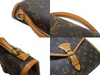 Louis Vuitton Shoulder Bag 2-Way Vernia Monogram Canvas Leather Brown — view 4