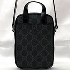 Gucci Shoulder Bag Black Interlocking — view 3