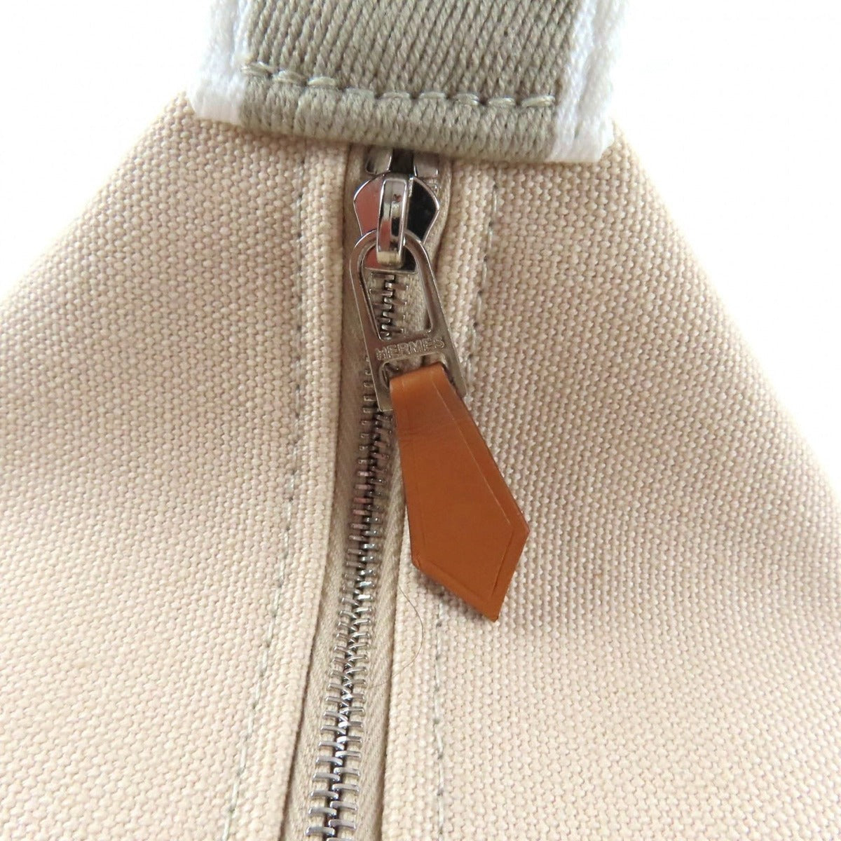 Hermes Brid a Black PM 100% Cotton Silver Hardware H Embroidered — view 9