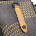 Louis Vuitton Damier Giant Double Phone Pouch Shoulder Bag — view 6