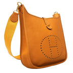 Hermes Shoulder Bag Evelyne Ardennes Natural Gold — view 2
