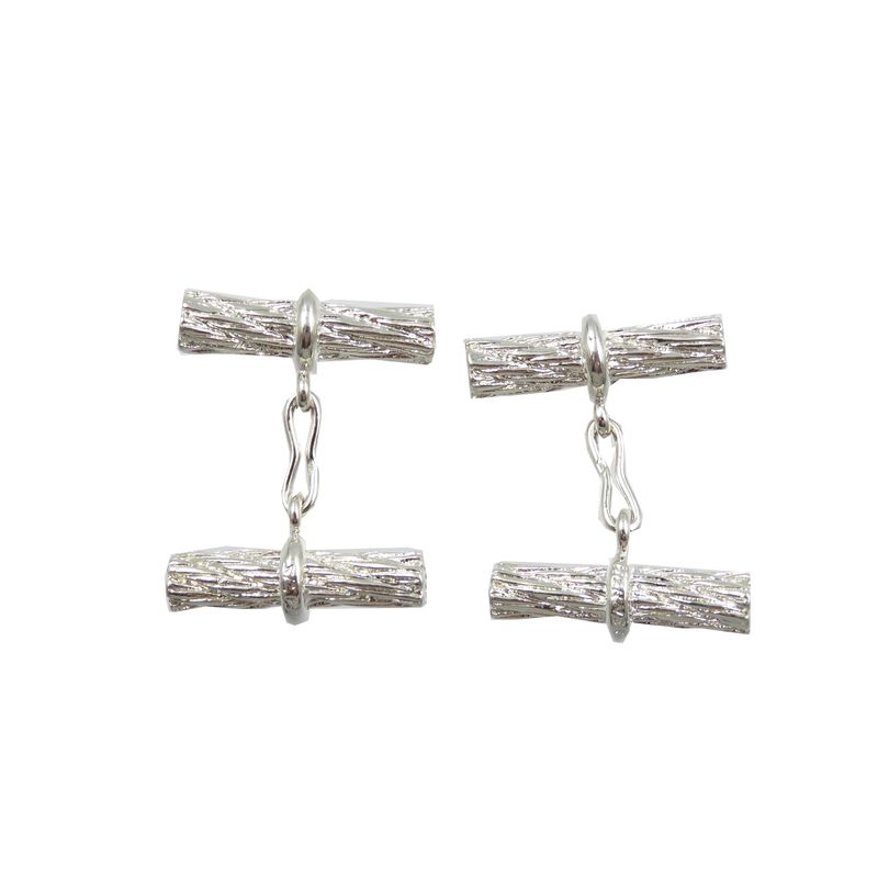 Hermes Cufflinks Silver 925 0047 — view 3