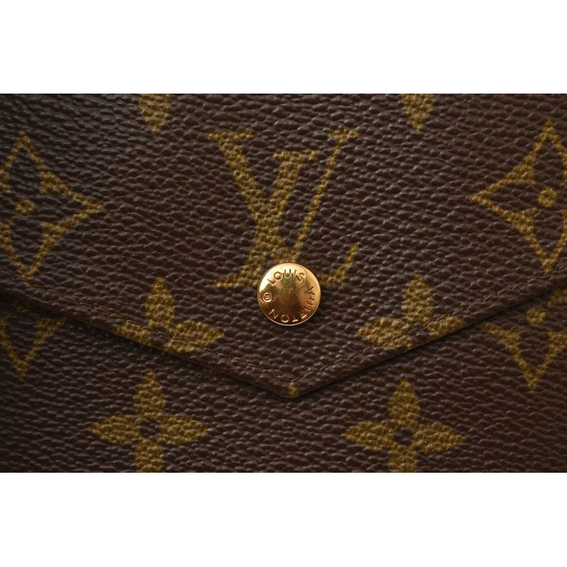 Louis Vuitton Wallet Monogram Fold No.190 Vintage Antique — view 4