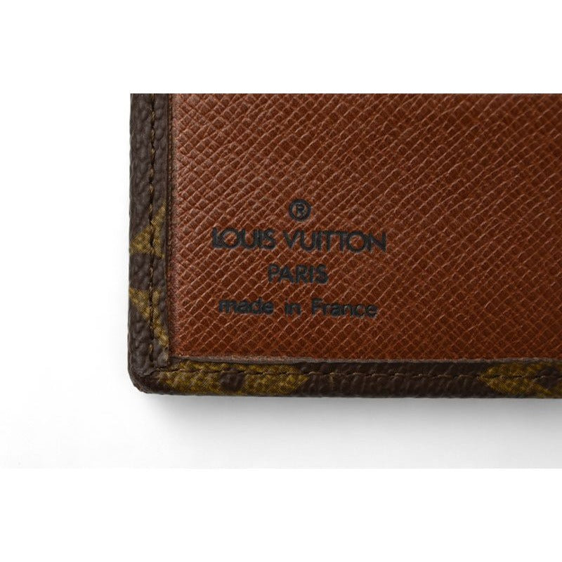 Louis Vuitton Wallet Monogram Fold No.190 Vintage Antique — view 9