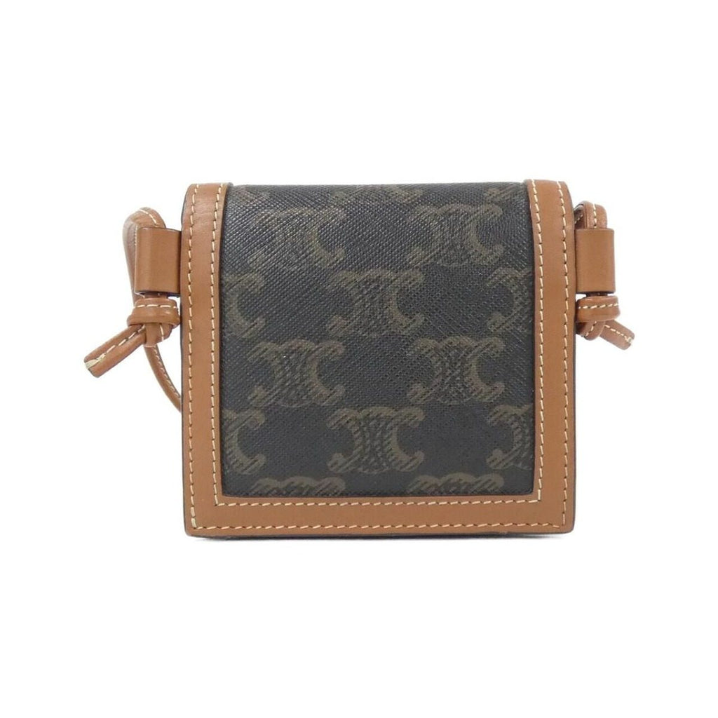 Celine Shoulder Wallet Tan — view 2