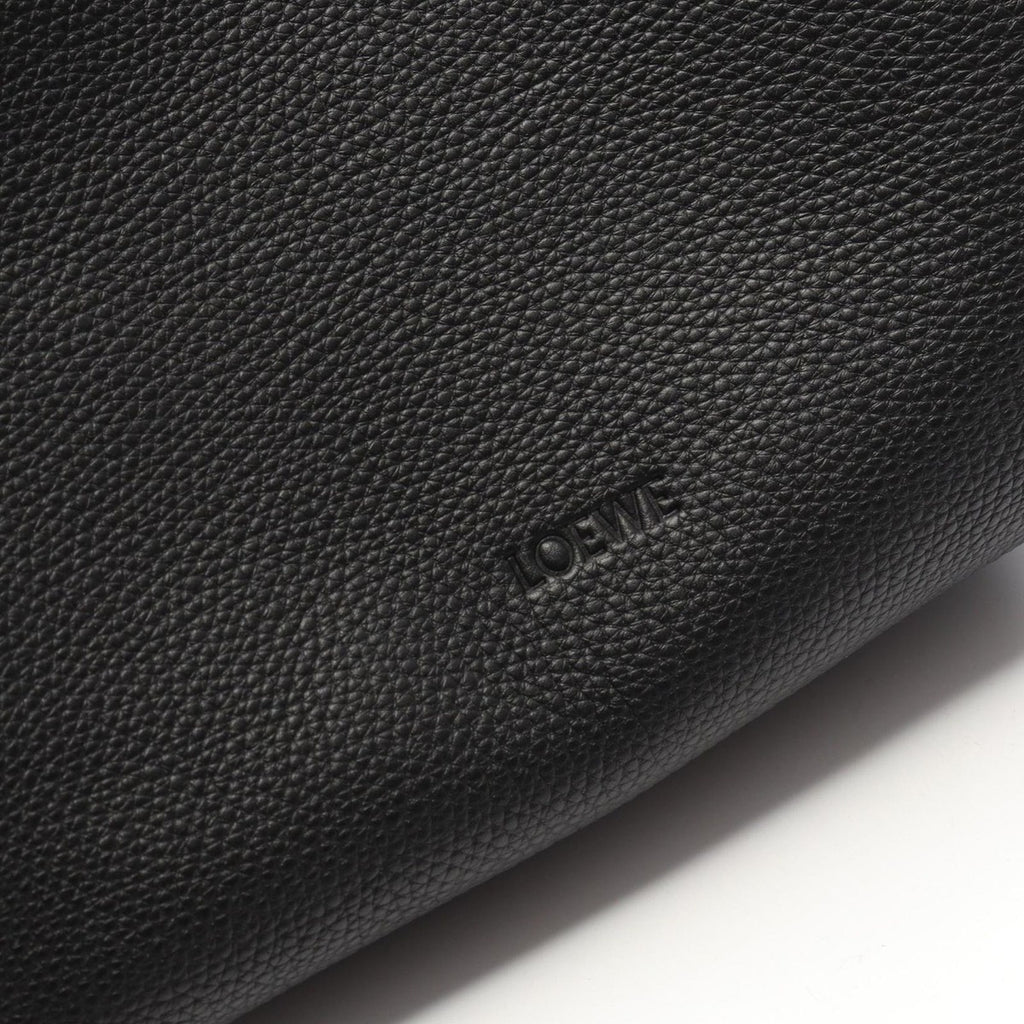Loewe Shoulder Bag Loop Hobo Bb22 cm Black Leather — view 5