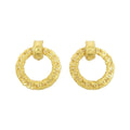 Chanel Vintage Earrings Gold