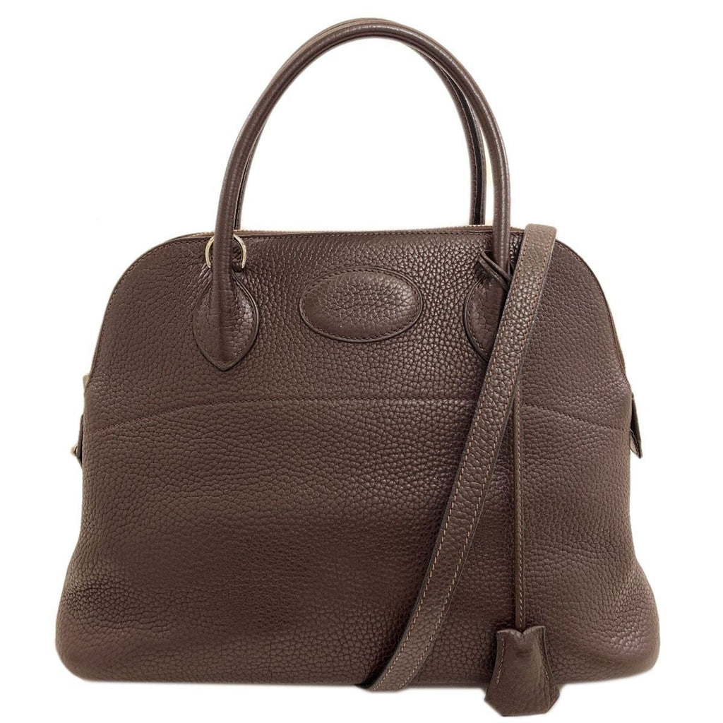 Hermes Bolide 31 Silver Handbag Taurillon