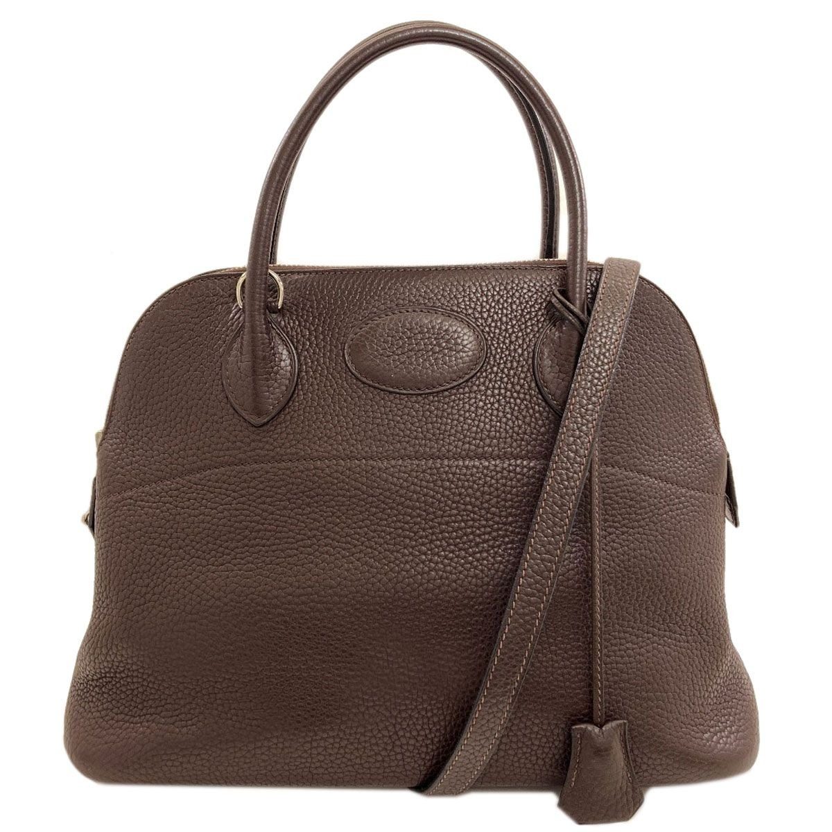 Hermes Bolide 31 Silver Handbag Taurillon