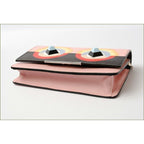 Fendi Wallet With Chain Mini Bag Leather 8 M0346 SQT F02 L0 Multicolor Pink — view 2