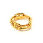 Hermes Chaine D'ancre Lucade Legato Scarf Ring Closure Gold — view 2