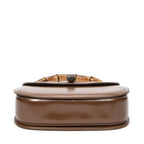Gucci Vintage Flap Top Handle Beige Calfskin Leather — view 6