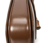 Gucci Vintage Flap Top Handle Beige Calfskin Leather — view 7