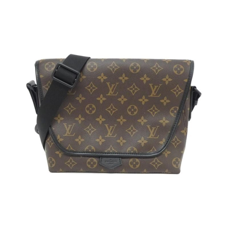 Louis Vuitton Monogram Macassar Magnetic Messenger Shoulder Bag