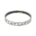 Hermes Bangle Bracelet Silver — view 2