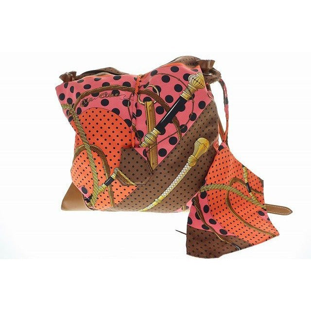 Hermes Shoulder Bag Silky City PM Pink Aa