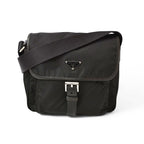 Prada Shoulder Bag Crossbody Nylon Black Bt0173