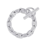 Hermes Bracelet Chaine D'ancre MM 13 Links Silver