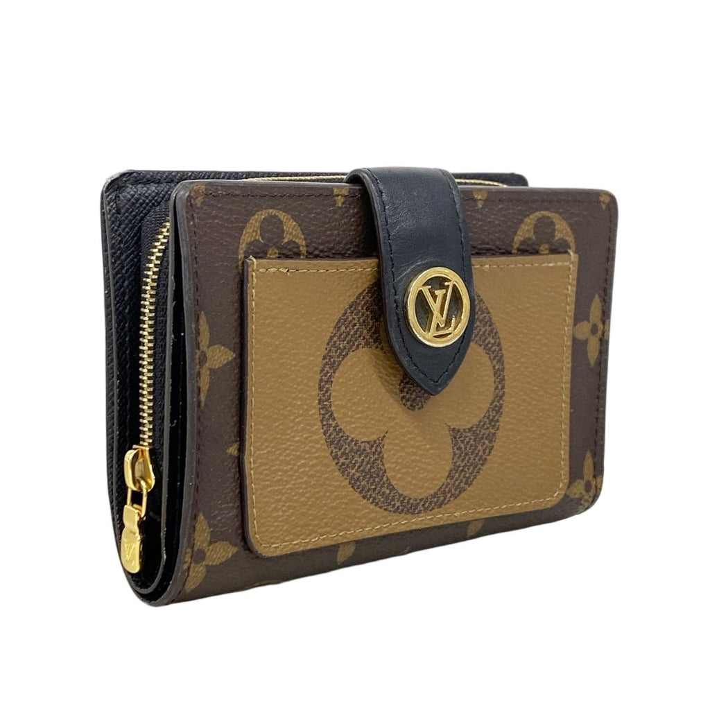 Louis Vuitton Wallet Monogram Giant Reverse Portefeuille Juliette Brown — view 2