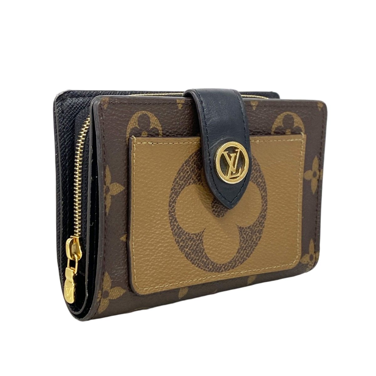 Louis Vuitton Wallet Monogram Giant Reverse Portefeuille Juliette Brown — view 2