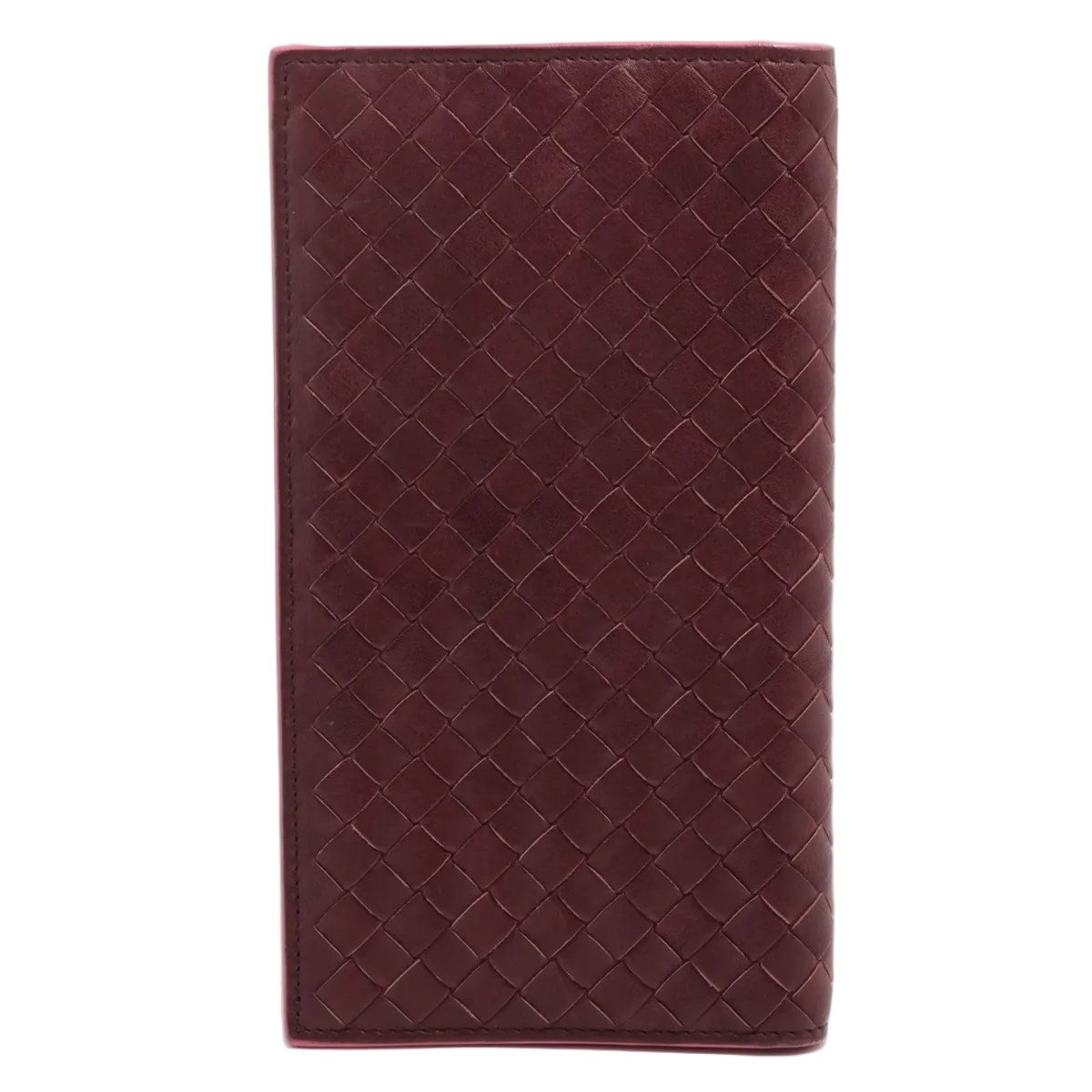 Bottega Veneta Intrecciato Wallet Bifold Brown — view 2