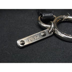 Fendi Bag Bugs Fur Leather Charm Key Holder Light Beige — view 5