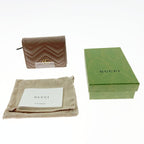 Gucci GG Marmont Coin & Billfold Card Case Bifold Short Wallet Light — view 8