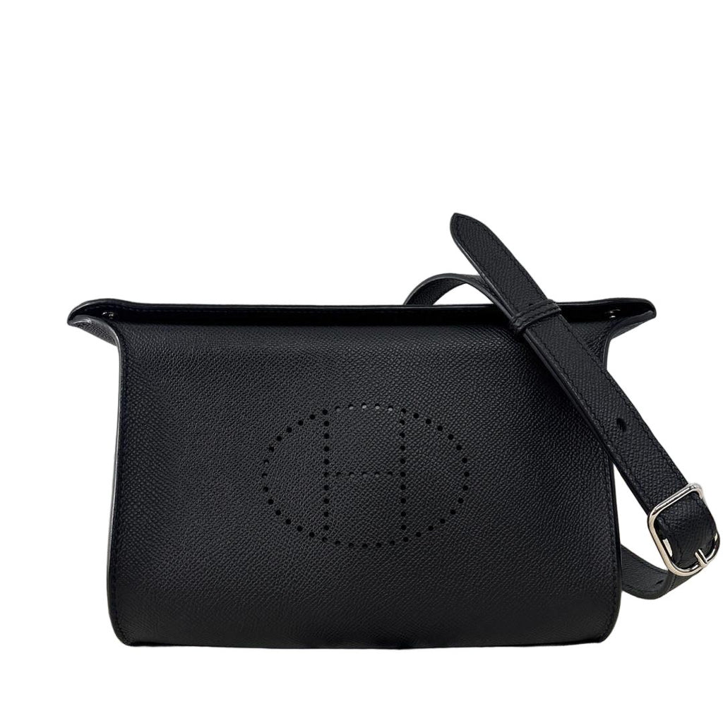 Hermes Vide Poche Togo Black Shoulder Bag