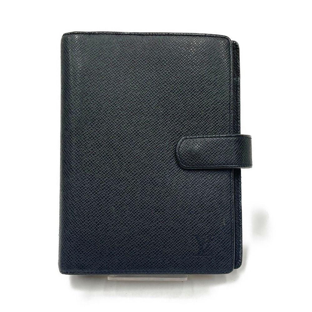 Louis Vuitton Taiga Agenda Notebook Cover Black — view 2