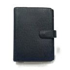 Louis Vuitton Taiga Agenda Notebook Cover Black