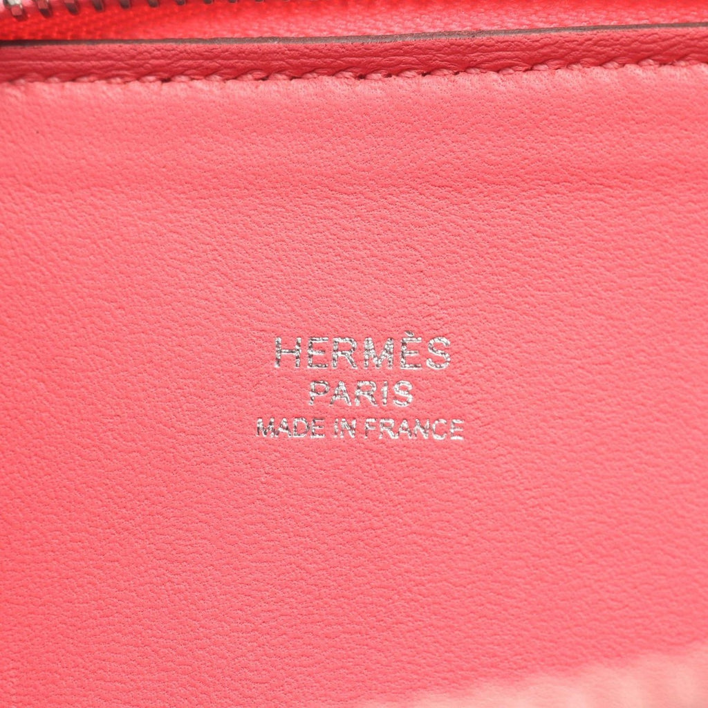 Hermes Handbag Bolide 27 Rose Azalea Leather — view 4
