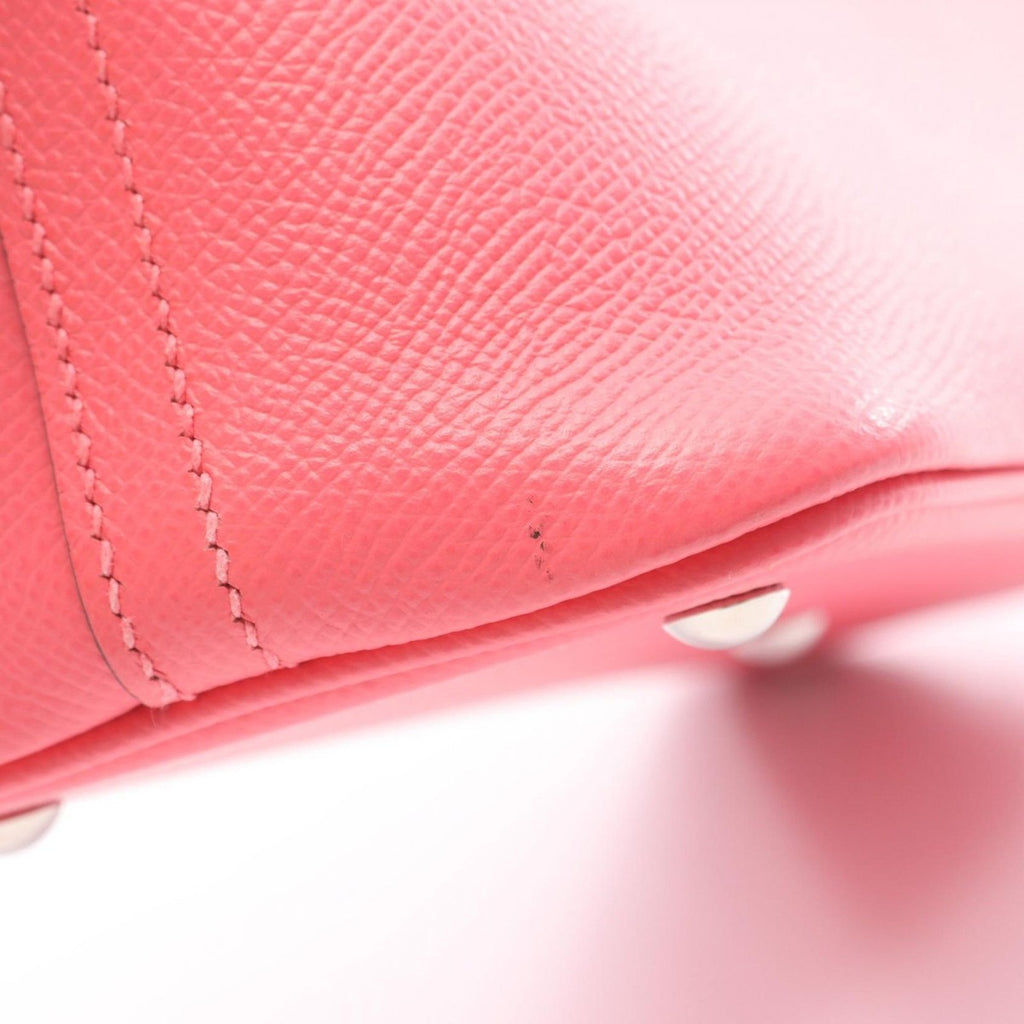 Hermes Handbag Bolide 27 Rose Azalea Leather — view 9