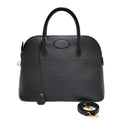 Hermes Bolide 35 vo-galiba Black Gold Hardware Handbag