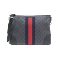Gucci Shoulder Bag Canvas Black