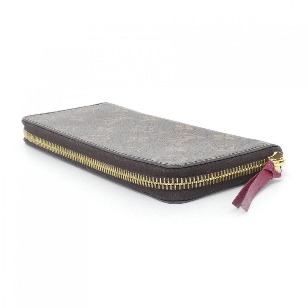 Louis Vuitton Monogram Portefeuille Clemence Wallet Brown Marron — view 2