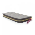 Louis Vuitton Monogram Portefeuille Clemence Wallet Brown Marron — view 2