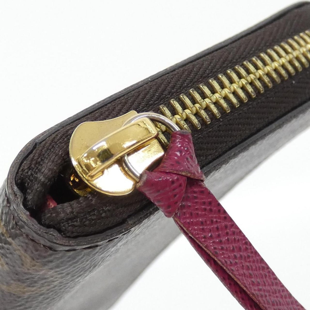Louis Vuitton Monogram Portefeuille Clemence Wallet Brown Marron — view 4