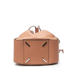 Loewe Small Drawstring Hammock Salon Pink Grain Calfskin Leather Messenger Bag — view 6
