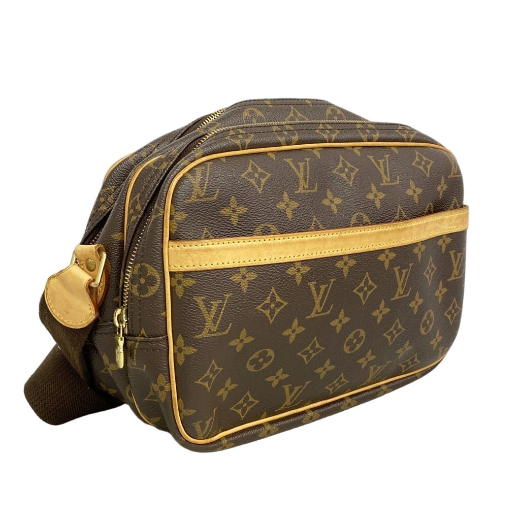 Louis Vuitton Shoulder Bag Monogram Reporter PM Brown — view 2