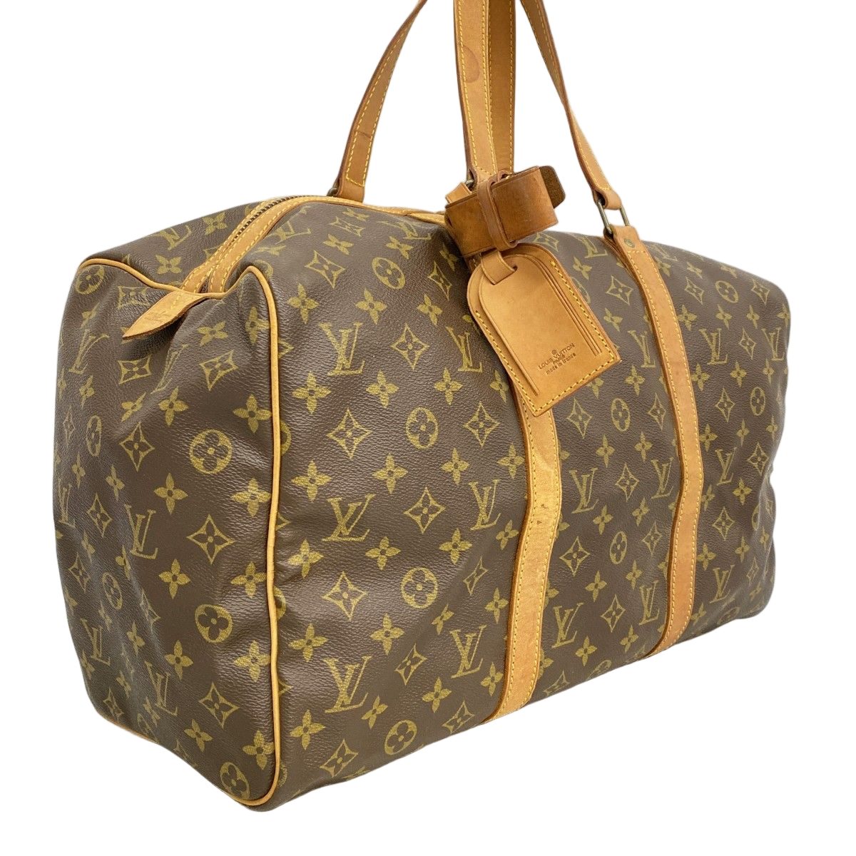 Louis Vuitton Boston Bag Monogram Sac Spool 45 Brown — view 2