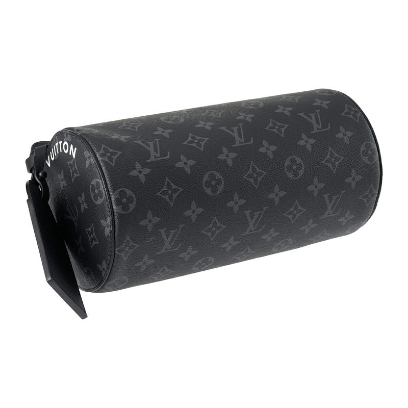 Louis Vuitton Shoulder Bag Soft Porochon PM Black Gray — view 3