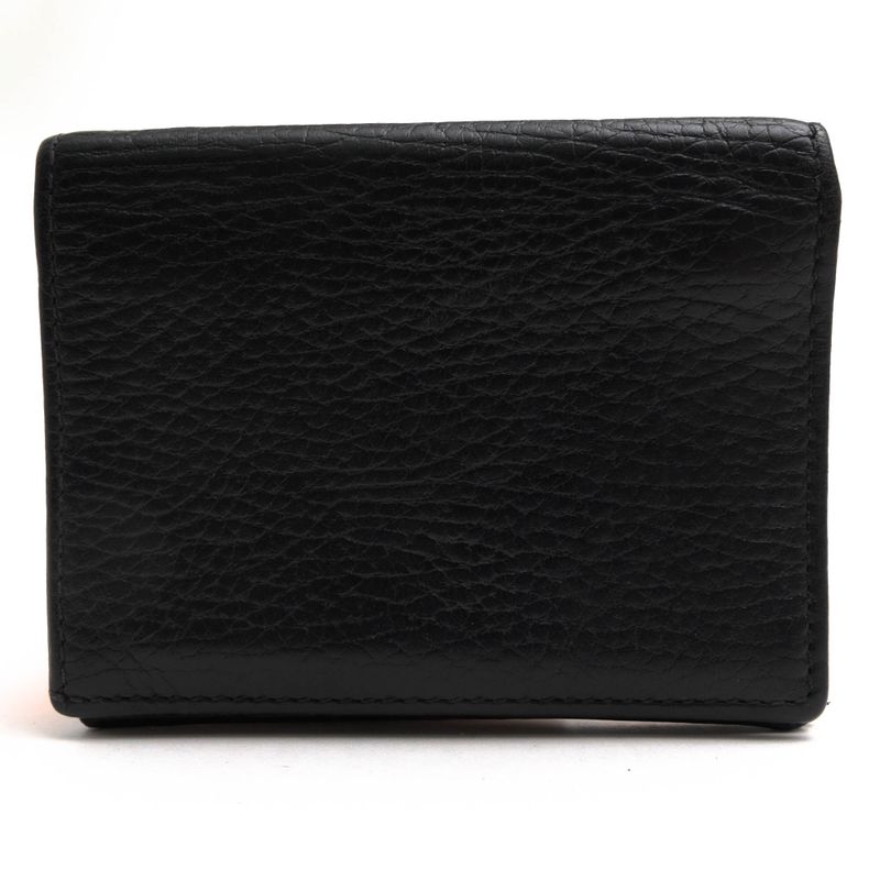 Gucci Wallet Women Leather Black Card Case — view 2
