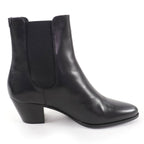 Celine Jakuno Side Gore Leather Chelsea Boots Short Black 37 — view 6